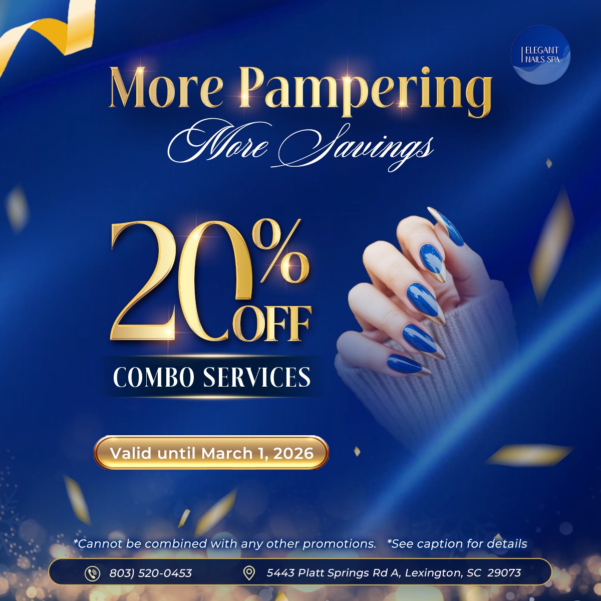 🌟 Elegant Nails & Spa - Promotions 🌟